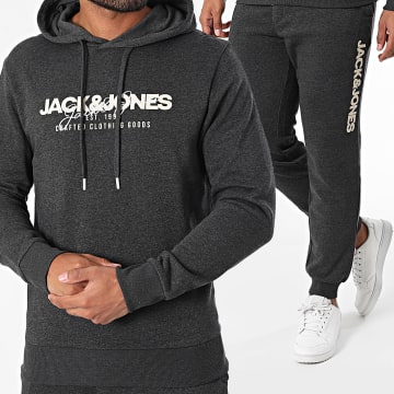 Jack And Jones - Alvis trainingspak antracietgrijs