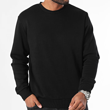 JJREBEL - Sudadera Rocky de cuello redondo 12263857 Negro