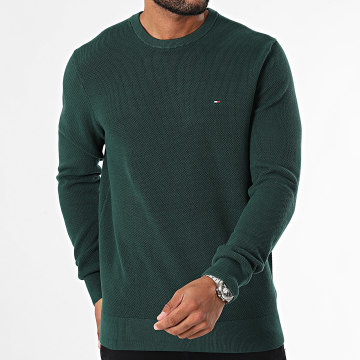 Tommy Hilfiger - Jersey Estructural Esencial 6347 Verde