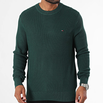 Tommy Hilfiger - Pull Structure 6525 Vert