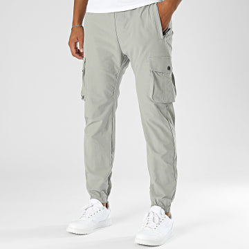 Classic Series - Pantalon Cargo Gris Clair