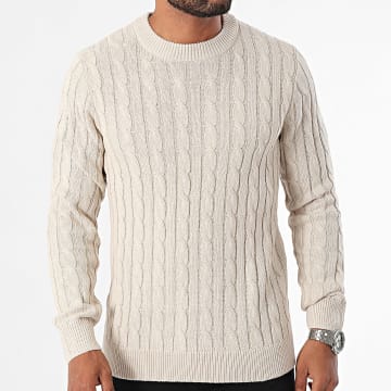 Jack And Jones - Trui Ross Beige