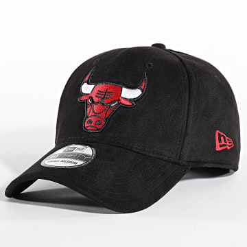 New Era - Faux Suede 39Thirty Chicago Bulls Cap 60565375 Zwart