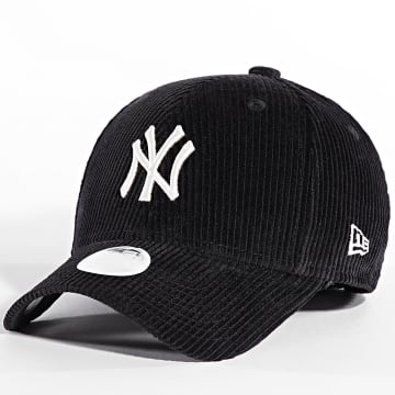 New Era - Dames Corduroy 9Forty NY Cap 60565251 Zwart