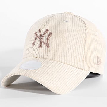 New Era - Dames Corduroy 9Forty NY Cap 60565252 Beige