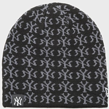 New Era - Skull NY Jacquard muts 60565444 Zwart Grijs