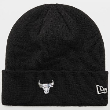 New Era - Gorro metálico Chicago Bulls 60565216 Negro