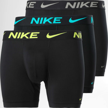 Nike - Dri-Fit Essential Micro Boxer Juego de 3 KE1157 Negro