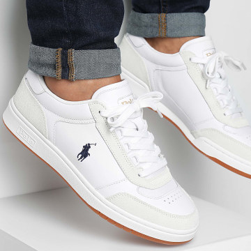 Polo Ralph Lauren - Polo Court Witte Sneakers