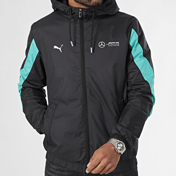 Puma - Veste Zippée Capuche MAPF1 626974 Noir