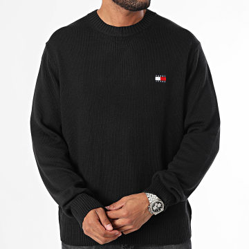 Tommy Jeans - Red Badge jumper 0706 Negro