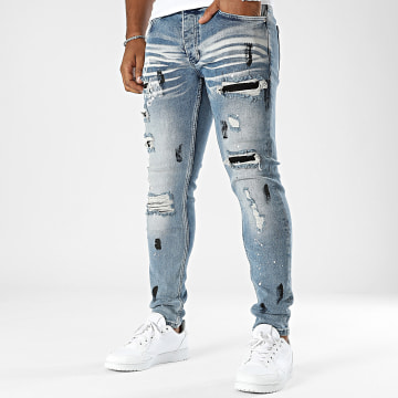 2Y Premium - Blauwe denim skinny jeans