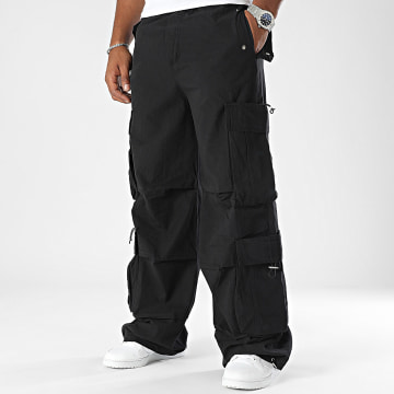 2Y Premium - Pantalon Cargo Baggy Fit Noir