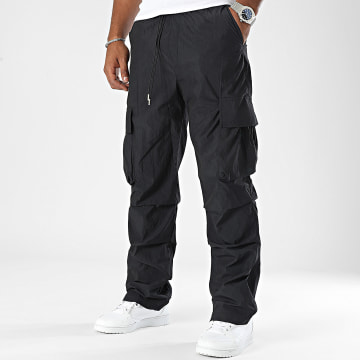 2Y Premium - Baggy Fit Cargo Broek Zwart