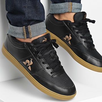 Le Coq Sportif - Baskets LCS Derby 1 Black Gum