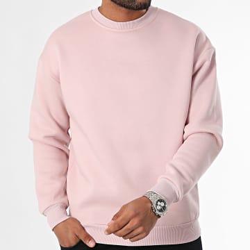 MTX - Sudadera de cuello redondo ZT1009 Rosa