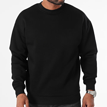 MTX - Sudadera con cuello redondo ZT1009 Negro