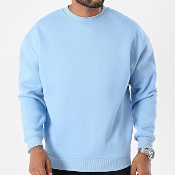 MTX - Sudadera con cuello redondo ZT1009 Azul claro