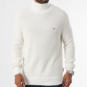 Tommy Hilfiger - Pull Rib Cotton 7328 Beige Clair