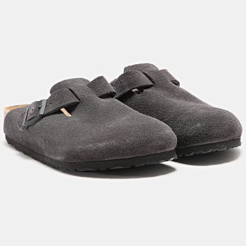 BIRKENSTOCK - Boston BS Sandalen Antraciet Grijs