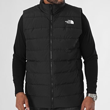 The North Face - Aconcagua 3 Mouwloze Donzen Jas A84IK Zwart