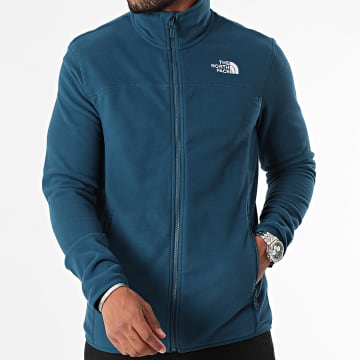 The North Face - Glacier A855X Navy Fleecejack met Ritssluiting