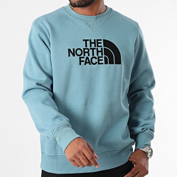 The North Face - Drew Peak A89EK Lichtblauw Crewneck Sweatshirt