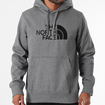 The North Face - Sudadera con capucha Drew Peak A89EM Gris jaspeado