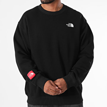 The North Face - Axys Sweat met ronde hals A89G0 Zwart