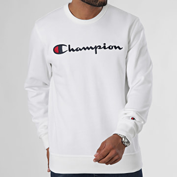 Champion - Sweat Crewneck 220254 Blanc