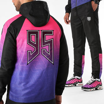 MA9 Mafia Nueve - Ensemble De Survetement Diamant 95 Gradiente Electric Night Black