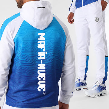 MA9 Mafia Nueve - Ensemble De Survetement Diamant MA9 Back Gradiente Magnetic Blue White