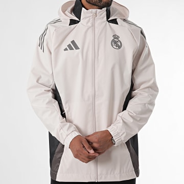 Adidas Sportswear - Real Madrid Windjack IT5121 Beige