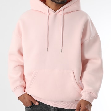 LBO - Sweat Capuche Large 3497 Rose Pale