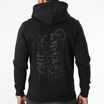 Sale Môme Paris - Sudadera con capucha Dripping Graffiti Teddy Negra