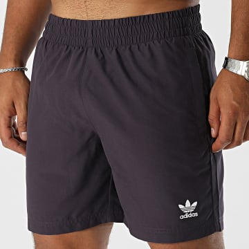 Adidas Originals - Traje de baño Ori Solid IY1569 Morado oscuro