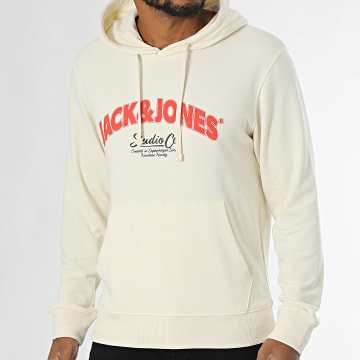 Jack And Jones - Bronx Beige Hoodie