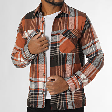 Jack And Jones - Surchemise Darren Flannel Camel Marron