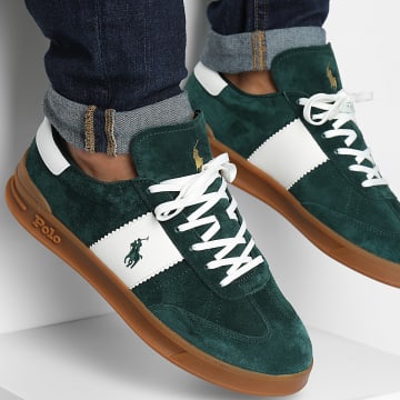 Polo Ralph Lauren - Heritage Aera Green Off White Sneakers