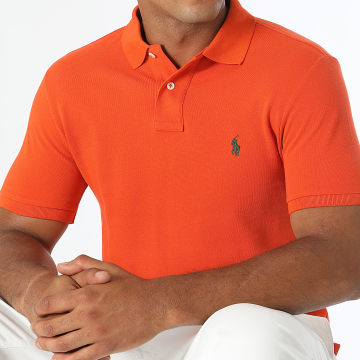 Polo Ralph Lauren - Polo Mouw Klassiekers Slim Fit Oranje