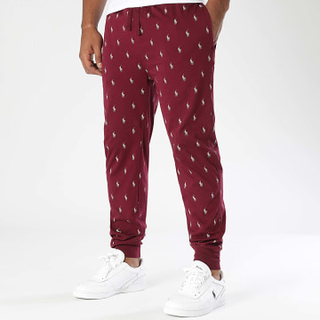 Polo Ralph Lauren - All Over Player Joggingbroek Bordeaux