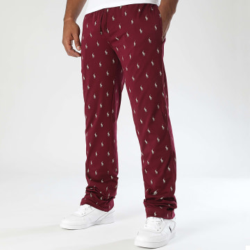 Polo Ralph Lauren - All Over Player Joggingbroek Bordeaux