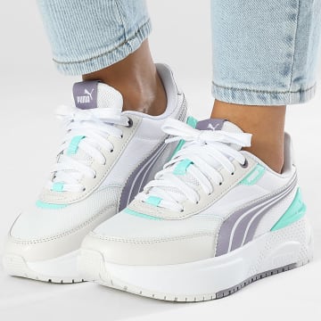 Puma - Damesschoenen R78 Disrupt LT 399066 Feather Gray Pale Plum White