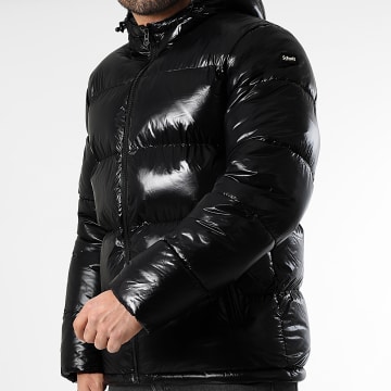 Schott NYC - Columbus Hooded Jacket Black
