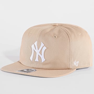 '47 Brand - Gorra Snapback Captain NY Beige