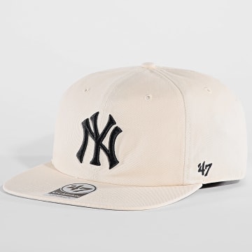 '47 Brand - Captain NY Snapback Cap Licht Beige