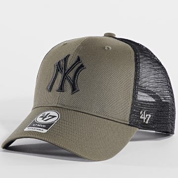 '47 Brand - MVP NY Cappello Trucker Verde Khaki Nero