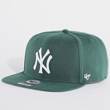 '47 Brand - Gorra Snapback Captain NY Verde Oscuro