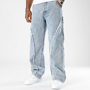 Frilivin - Blauwe Baggy Jeans