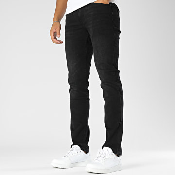 Only And Sons - Zwarte Regelmatige Inslag Jeans